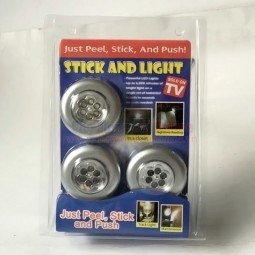 Bộ 3 đèn LED dán tường loại 6 bóng