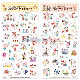 Phụ kiện sticker trang trí phong cách Hàn Quốc